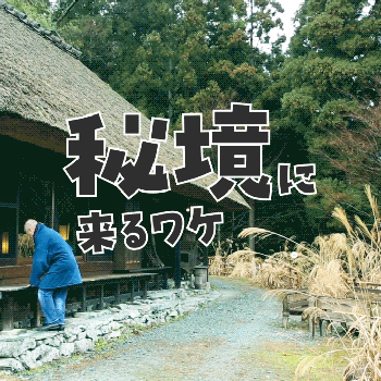 秘境に来るワケ知っとるで？